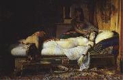 Death of Cleopatra Jean - Andre Rixens